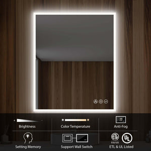 Blossom Beta LED Mirror Frosted Sides