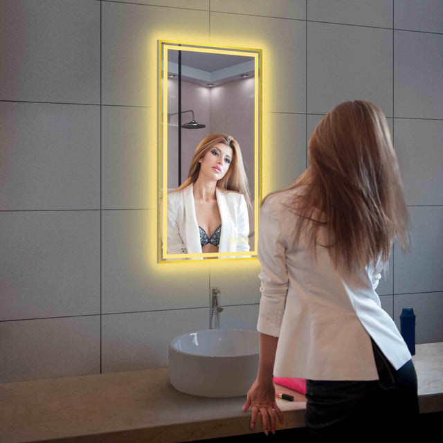 Blossom Stellar LED Mirror, Smart Touch, Dual Finish Options &   Multiple Sizes