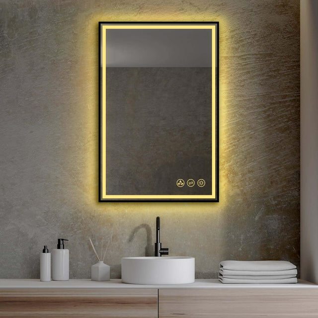 Blossom Stellar LED Mirror, Smart Touch, Dual Finish Options &   Multiple Sizes