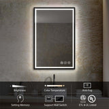 Blossom Stellar LED Mirror, Smart Touch, Dual Finish Options &   Multiple Sizes
