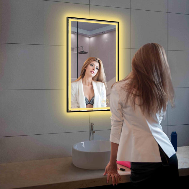Blossom Stellar LED Mirror, Smart Touch, Dual Finish Options &   Multiple Sizes