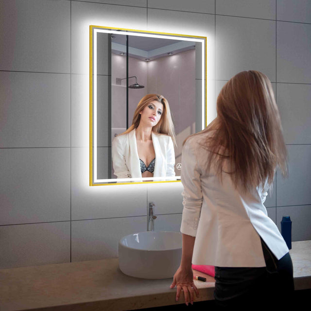 Blossom Stellar LED Mirror, Smart Touch, Dual Finish Options &   Multiple Sizes