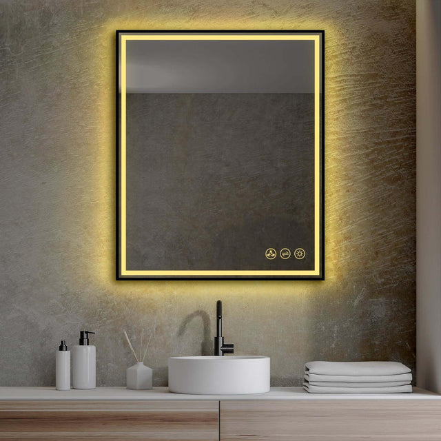 Blossom Stellar LED Mirror, Smart Touch, Dual Finish Options &   Multiple Sizes