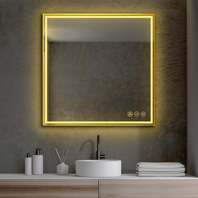 Blossom Stellar LED Mirror, Smart Touch, Dual Finish Options &   Multiple Sizes