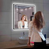 Blossom Stellar LED Mirror, Smart Touch, Dual Finish Options &   Multiple Sizes
