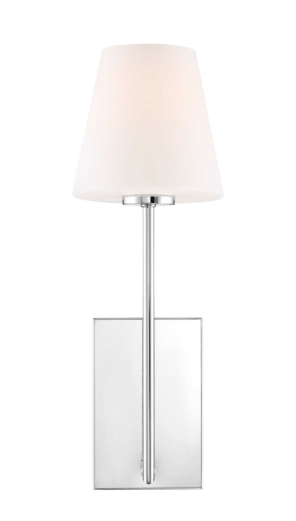 Lena 1 Light Black Forged Sconce LEN-250-OP-BF