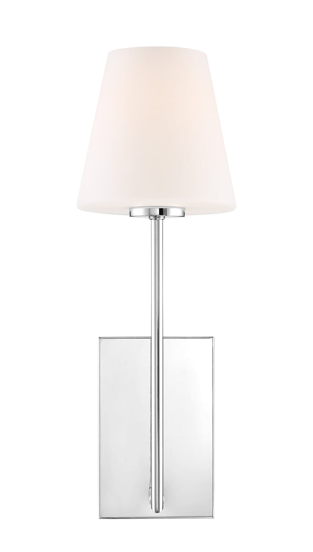 Lena 1 Light Black Forged Sconce LEN-250-OP-BF