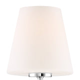Lena 1 Light Black Forged Sconce LEN-250-OP-BF