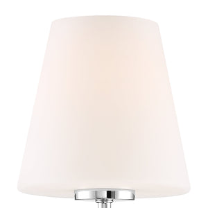 Lena 1 Light Black Forged Sconce LEN-250-OP-BF