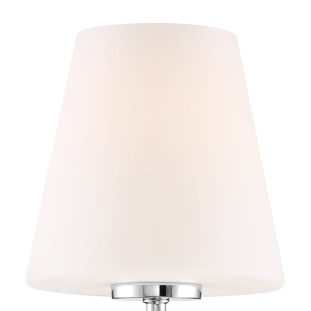 Lena 1 Light Black Forged Sconce LEN-250-OP-BF