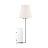 Lena 1 Light Black Forged Sconce LEN-250-OP-BF