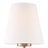Lena 1 Light Black Forged Sconce LEN-250-OP-BF