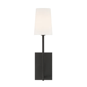 Lena 1 Light Black Forged Sconce LEN-251-BF