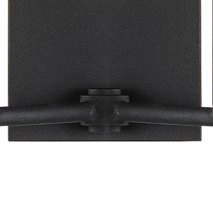 Lena 2 Light Black Forged Sconce LEN-252-BF