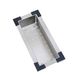 Lenova A-CLDR17 16-7/8 x 7-11/16 x 4 Fits all 16 Front to Back Counter Top Cutouts - Stainless Steel