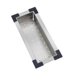 LENOVA A-CLDR18 17-7/8 x 7-11/16 4 Fits all 18 Front to Back Ledge SINK COLANDER Colanders,Kitchen,Kitchen Accessories