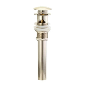 LENOVA A-SP-35MFC Mushroom Pop drain with overflow - Polished Chrome KITCHEN ACCESSORY Accessories,Bathroom Accessories,Drain Assemblies, Accessories