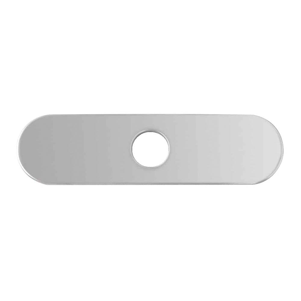 Lenova CP-02SS Solid 304 Stainless Steel Single Hole Faucet Cover Plate - Satin Stainless Steel