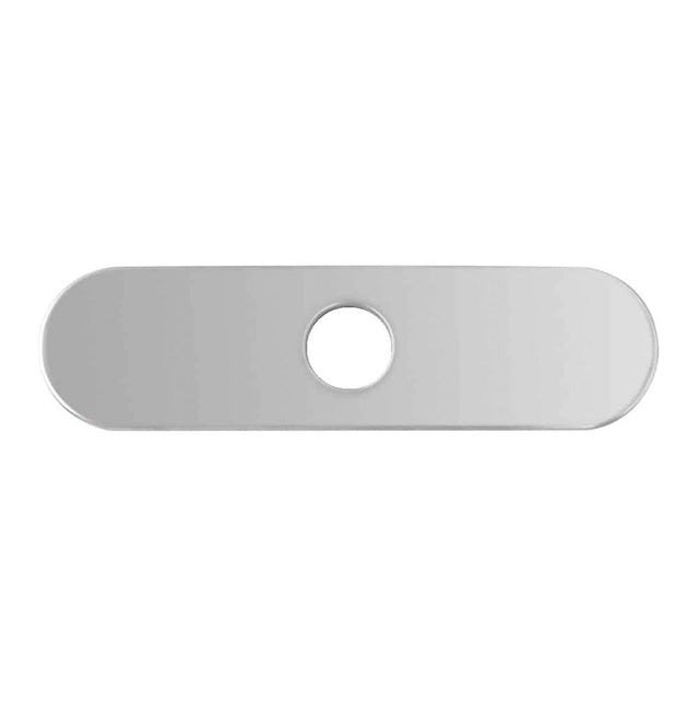 Lenova CP-02SS Solid 304 Stainless Steel Single Hole Faucet Cover Plate - Satin Stainless Steel