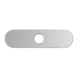 Lenova CP-02SS Solid 304 Stainless Steel Single Hole Faucet Cover Plate - Satin Stainless Steel