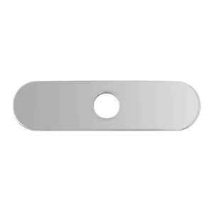 LENOVA CP-02SS Solid 304 Stainless Steel Single Hole Faucet Cover Plate - Satin ESCUTCHEONS AND DECK PLATE FAUCET PART Accessories,Deck Plates,Kitchen Accessories