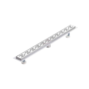 LENOVA G01-40SET 39-3/8 x 2-3/4 304 Stainless Steel - Brushed LINEAR SHOWER DRAIN Bathroom,Linear Drains,Showers