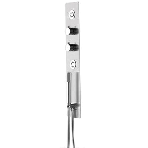 LENOVA SPT-01P SPT-01 2 Adjustable Body Jets Hand Spray Round SHOWER WALL SYSTEM Bathroom,Shower Accessories,Showers