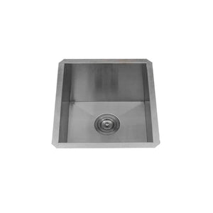 LENOVA SS-0Ri S4 Undermount Single Bowl 18 x 15 10 - Brushed Satin  Kitchen,Kitchen Sinks,Undermount Sinks