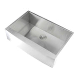 Lenova SS-AP-S30 Undermount Single Bowl 30 x 21-1/4 x 10 - Brushed Satin