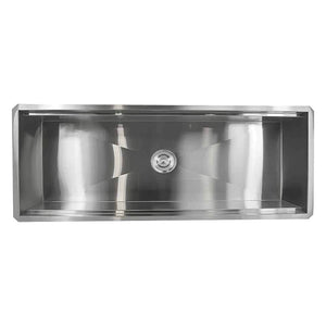 LENOVA SS-ULE-S4 Undermount Single Bowl 45-7/8 x 19-1/8 10 - Brushed Satin DROP IN KITCHEN SINK Drop In Sinks,Kitchen,Kitchen Sinks