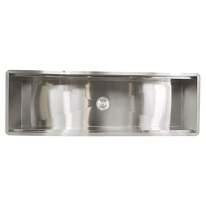 LENOVA SS-ULE-S5 Undermount Single Bowl 58 x 19-1/8 10 - Brushed Satin DROP IN KITCHEN SINK Drop In Sinks,Kitchen,Kitchen Sinks
