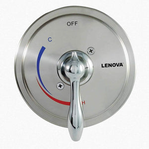 LENOVA TPV-01BN SHOWER VALVE (ALL VALVES COME WITH SOLID BRASS ROUGH IN BODY) THERMOSTATIC