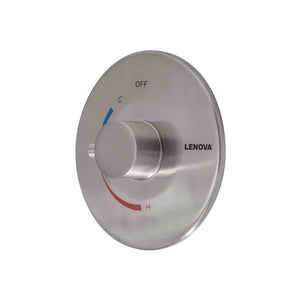 LENOVA TPV-R341BN SHOWER VALVE (ALL VALVES COME WITH SOLID BRASS ROUGH IN BODY) THERMOSTATIC