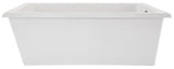 Hydro Systems LEX6636ATO-WHI LEXIE, FREESTANDING TUB ONLY 66X36 - -WHITE