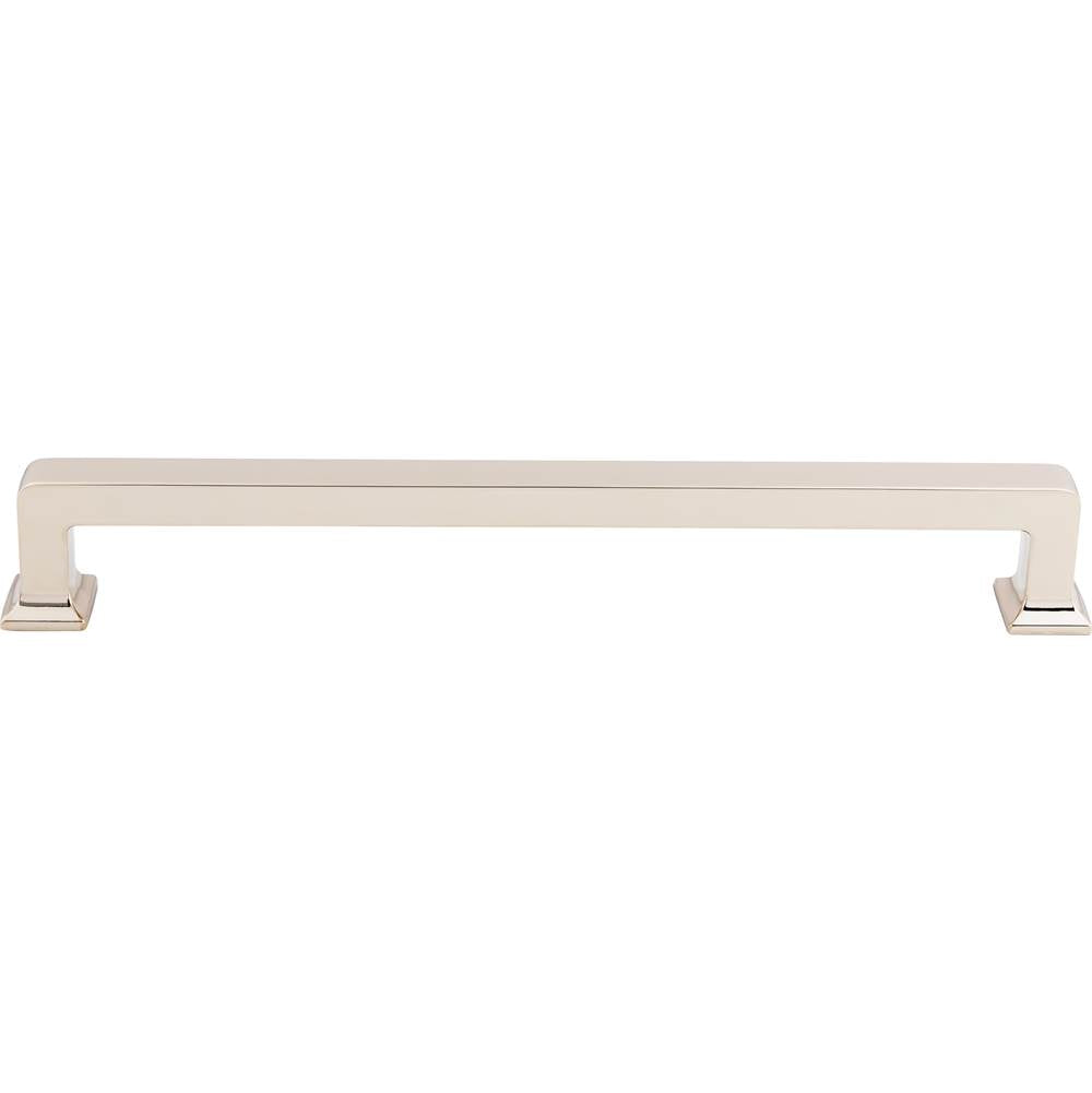 Top Knobs TK710 Ascendra Appliance Pull 18 Inch (c-c) - Polished Nickel