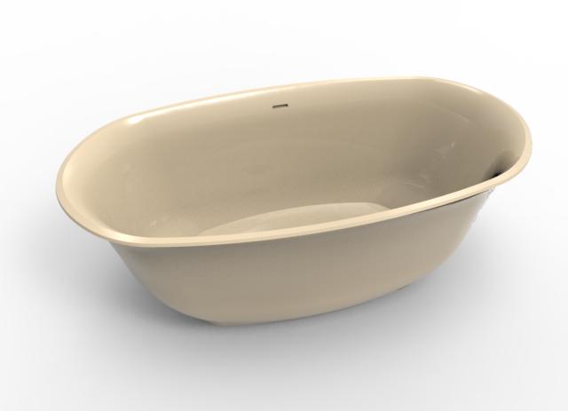 Hydro Systems LIB6332HTO-ALM LIBERTY 6332 METRO TUB ONLY-ALMOND