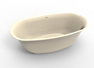 Hydro Systems LIB6332HTO-BIS LIBERTY 6332 METRO TUB ONLY-BISCUIT