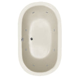 Hydro Systems LIL6642AWP-BON LILIANA 6642 AC W/WHIRLPOOL SYSTEM-BONE