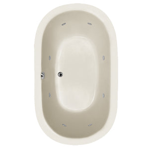 Hydro Systems LIL6642AWP-BON LILIANA 6642 AC W/WHIRLPOOL SYSTEM-BONE