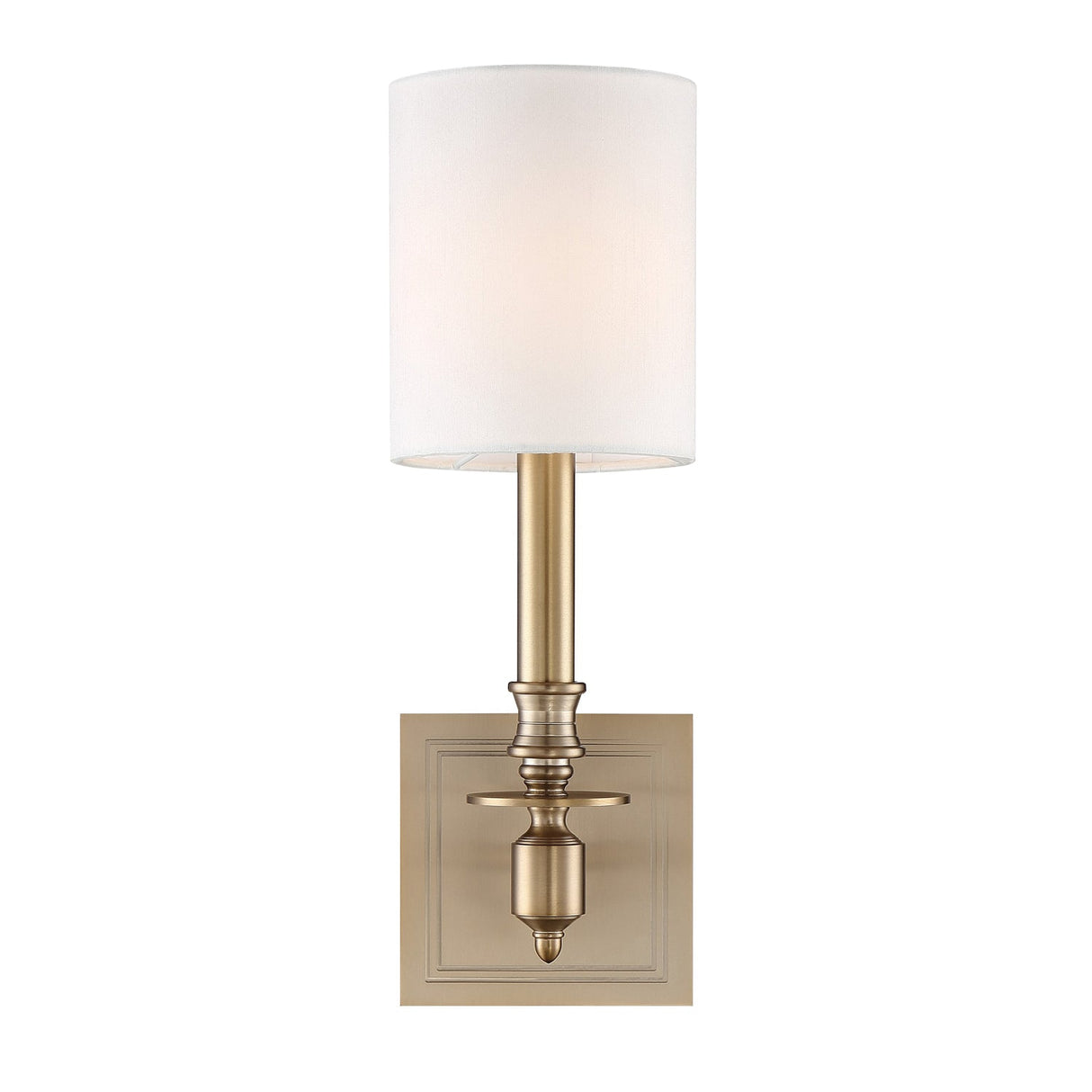 Lloyd 1 Light Aged Brass Sconce LLO-481-AG