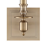 Lloyd 1 Light Aged Brass Sconce LLO-481-AG