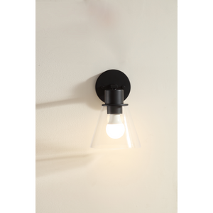 Legion Furniture SINGLE WALL LAMP WITH OIL RUBBER BLACK FINISH LM2412-S-OR
