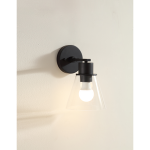 Legion Furniture SINGLE WALL LAMP WITH OIL RUBBER BLACK FINISH LM2412-S-OR