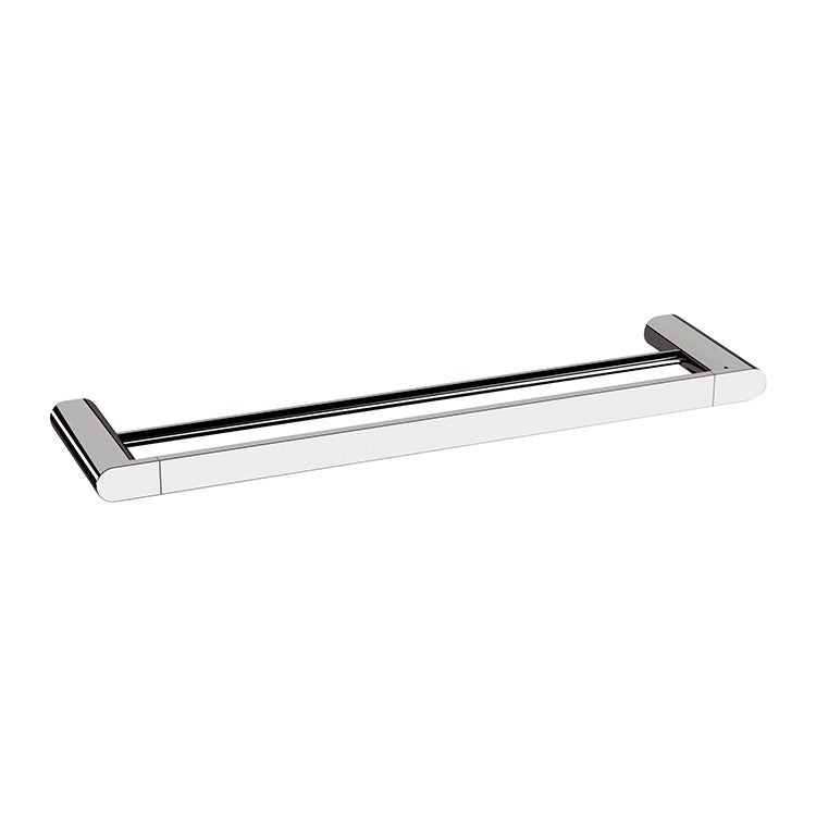 Double Towel Bar, 24 Inch, Chrome