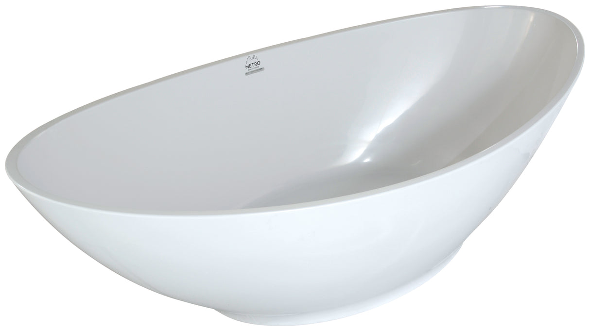 Hydro Systems LOG7238HTO-WHI LOGAN 7238 METRO TUB ONLY-WHITE