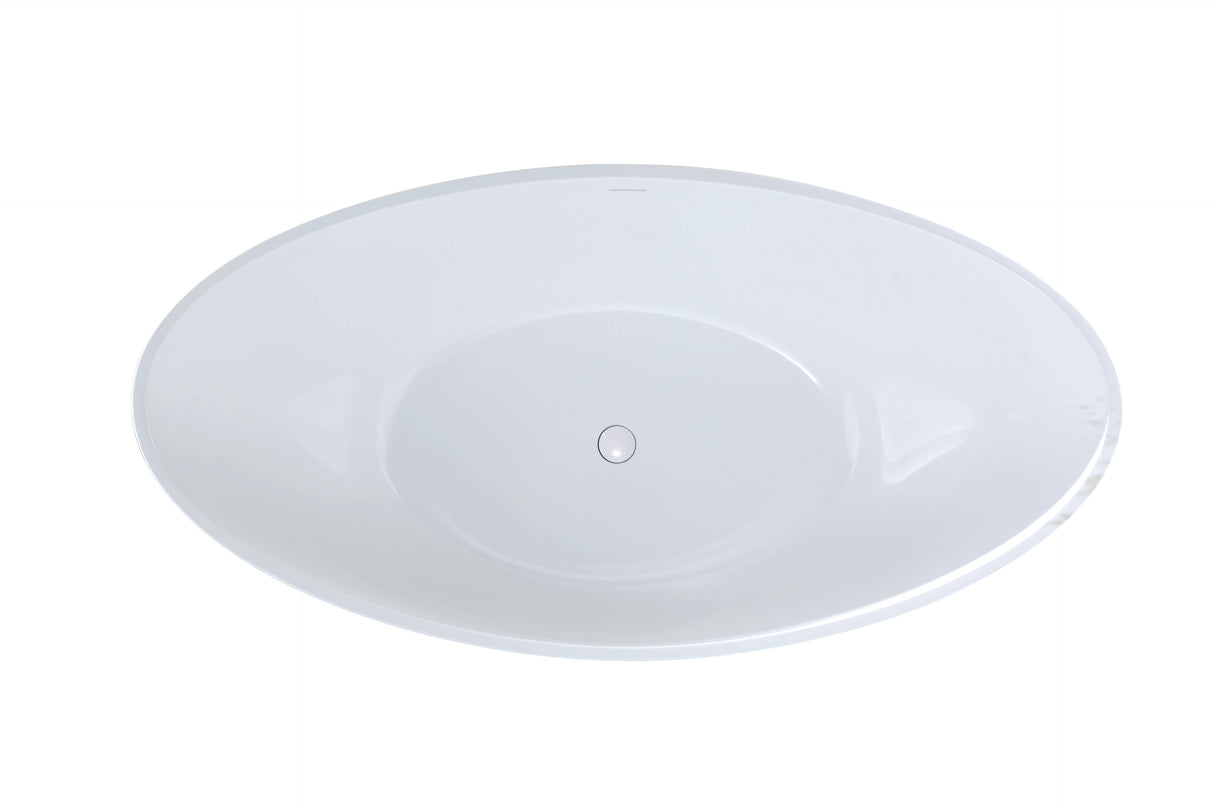 Hydro Systems LOG7238HTO-WHI LOGAN 7238 METRO TUB ONLY-WHITE