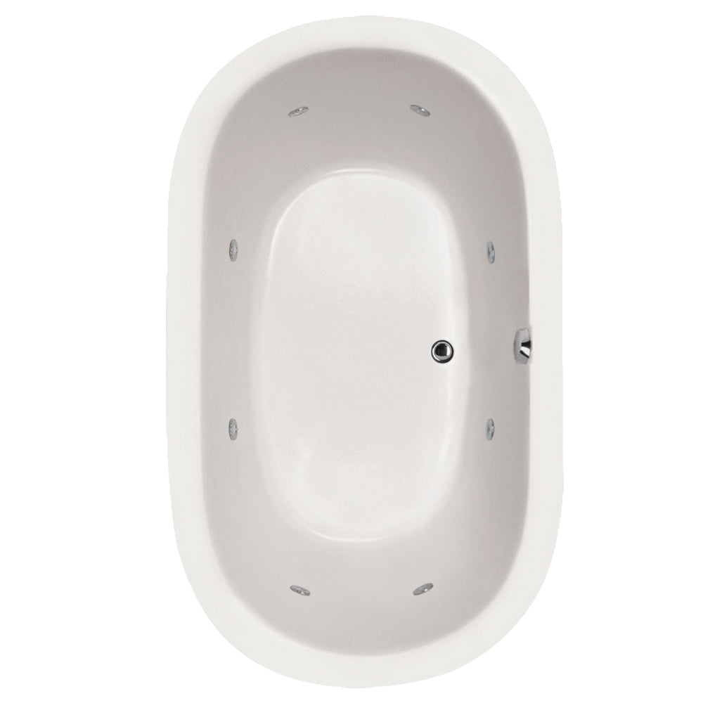 Hydro Systems LOR7444ACO-WHI LORRAINE 7444 AC W/COMBO SYSTEM-WHITE