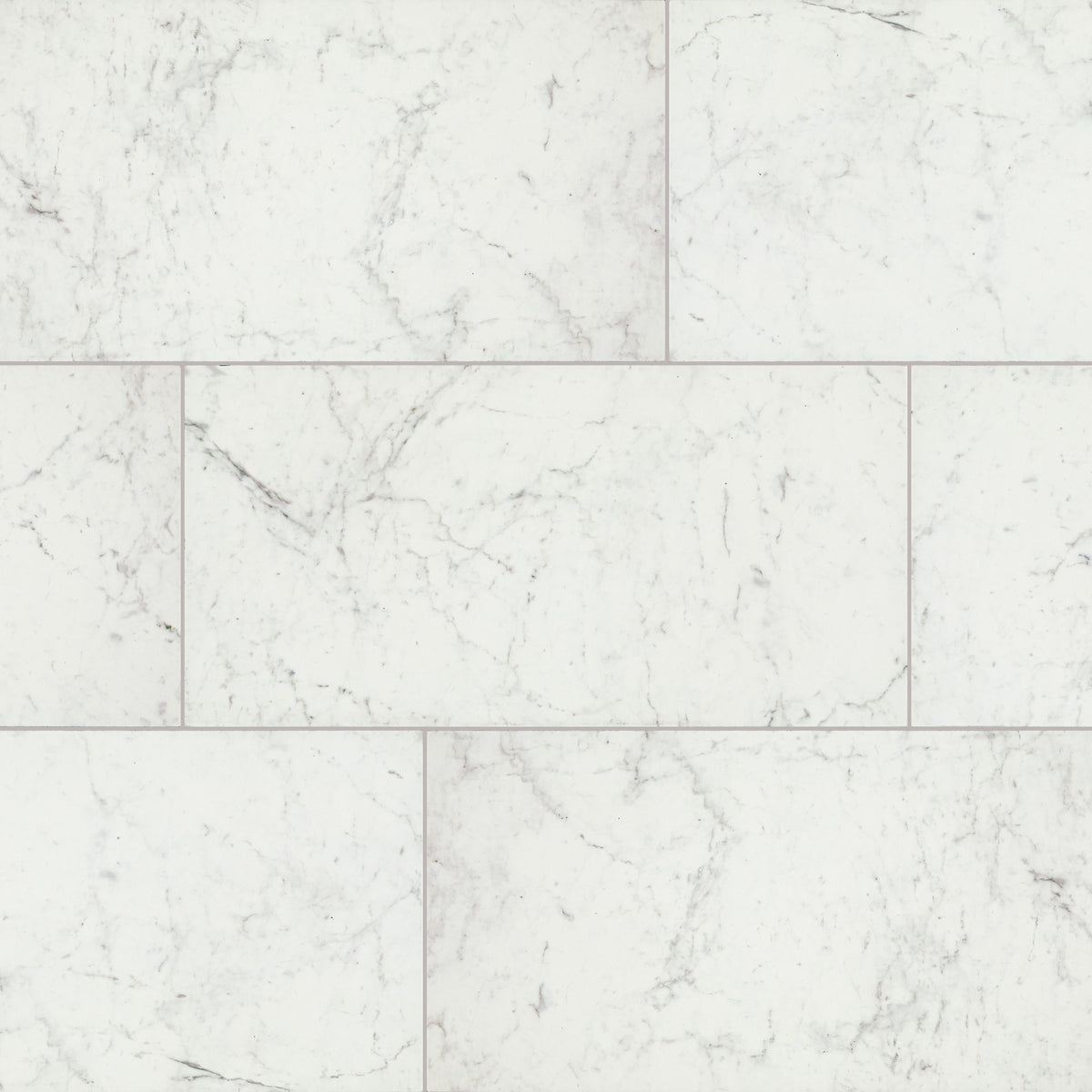 Daltile Core Classic Carrara Marble Rectangle 12x24 Matte Floor Tile