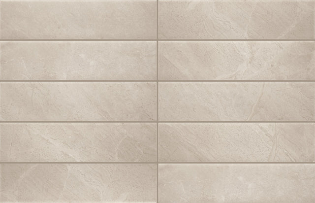 Daltile Stainmaster Somerset Beige Rectangle 3x12 Antimicrobial Matte Wall Tile