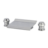 Milano LS2241AR Waterfall Roman Tub Faucet, Polished Chrome